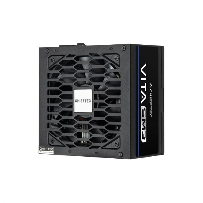 Блок живлення CHIEFTEC Vita SM3  (750W), >85%, 80+ Bronze, 120мм, 1xMB 24pin(20+4), 2xCPU 8pin(4+4), 3xMolex, 6xSATA, 4xPCIe 8pin(6+2), 1xPCIe GEN5 16pin, Modular