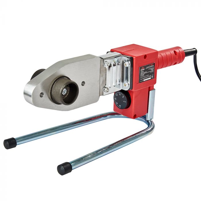 Паяльник для пластикових труб Vitals LP 680CC 2000Вт 0-300°C насадки 20; 25; 32; 40; 50; 63мм кейс