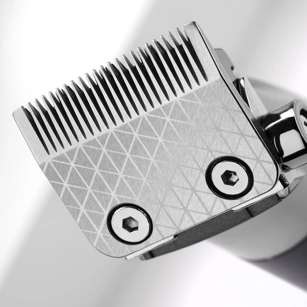 Машинка для стриження  Babyliss Super-X Metal Series, мережа+акум., вібраційний мотор, насадок-10, кейс, чохол, гребінець у компл., сталь, сірий