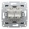Розетка подвійна комп'ютерна rj45 Schneider Electric, Asfora (антрацит)
