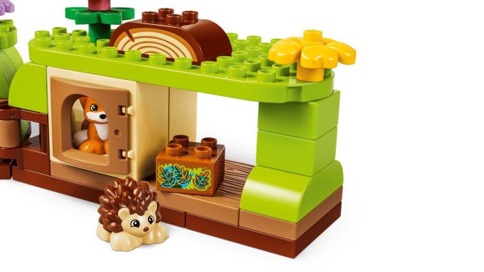 Конструктор LEGO DUPLO Town Ліс відкриттів із дикими тваринами