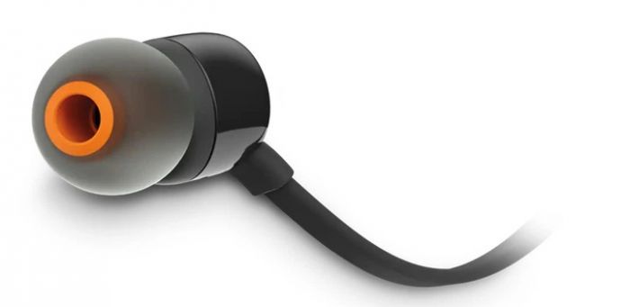 Навушники In-ear JBL Tune 110 3.5 mini-jack, Mic, Чорний