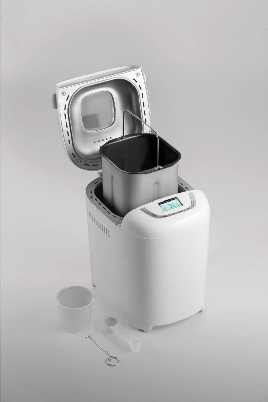 Хлібопічка Gorenje 550Вт, програм-15, макс.вага -0.9кг, форма прямокутник, пластик, білий