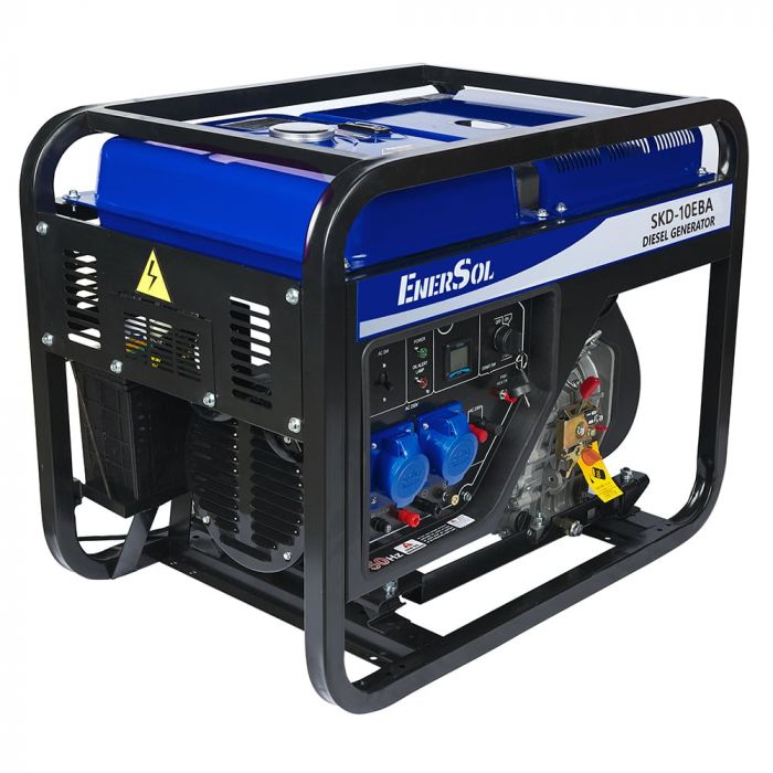 Генератор дизельний EnerSol SKD-10EBA 230В 9-10кВт електростартер 170кг