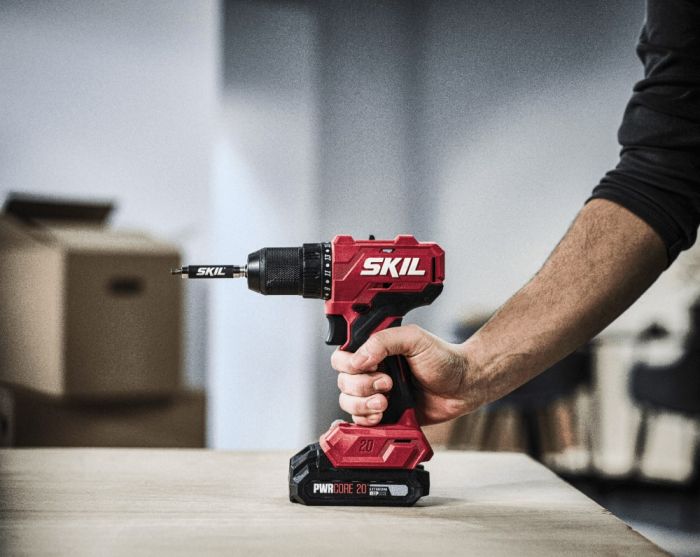 Шурупокрут-дриль акумуляторний SKIL 3011 HB 20В 2х2А·год 55Нм 450·1700об·хв 0.83кг кейс