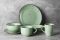 Тарілка супова ARDESTO Bagheria Pastel green, 20см, кераміка, зелений