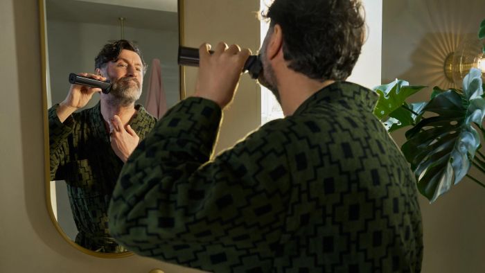 Тример Philips Series 9000, для обличчя, голови, тіла, акум., насадок-25, сталь, чорний