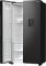 Холодильник SBS Gorenje, 179х67х92см, 2 двері, 353(191)л, А++, NF+, Інв., Зона св-ті, диспенсер, генератор льоду, Зовн. Диспл, чорний