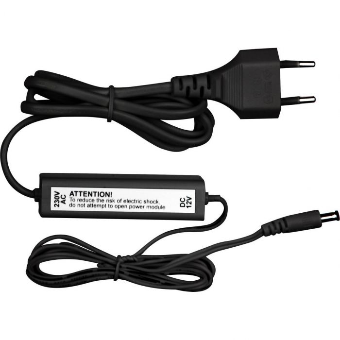 Блок живлення для охоронного приладу U-Prox PSU 0,7 Black, 220V AC/12V DC, 700mA, jack 5,5x2,1mm, захист від КЗ, чорний