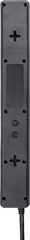 Розгалуджувач мережевий Trust Surge Guard, 1.8м, 4xТипF, чорний