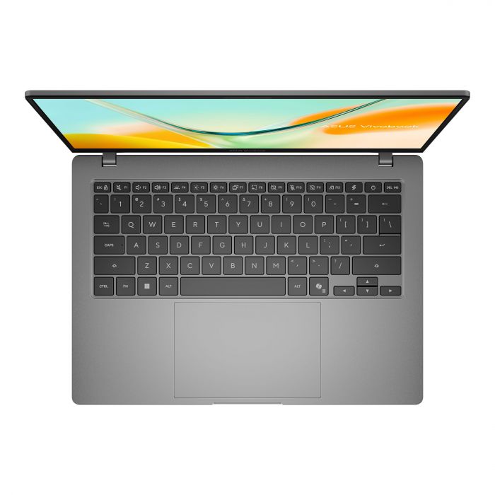 Ноутбук ASUS Vivobook S14 S5408QA-TM271W 14" WUXGA IPS, Qualcomm X1 26 101, 8GB, F512GB, UMA, Win11, Сірий