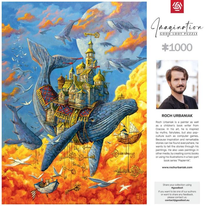 Пазл GoodLoot Imagination: Roch Urbaniak Keymaster 1000 ел.