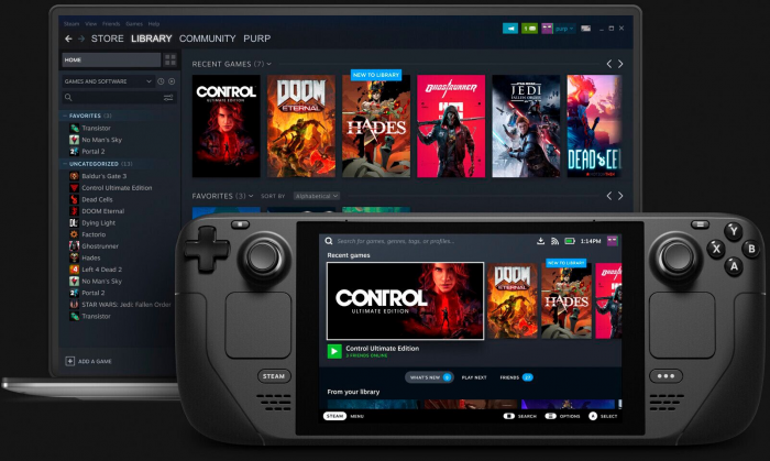 Ігрова консоль Valve STEAM DECK OLED 512GB Certified Refurbished