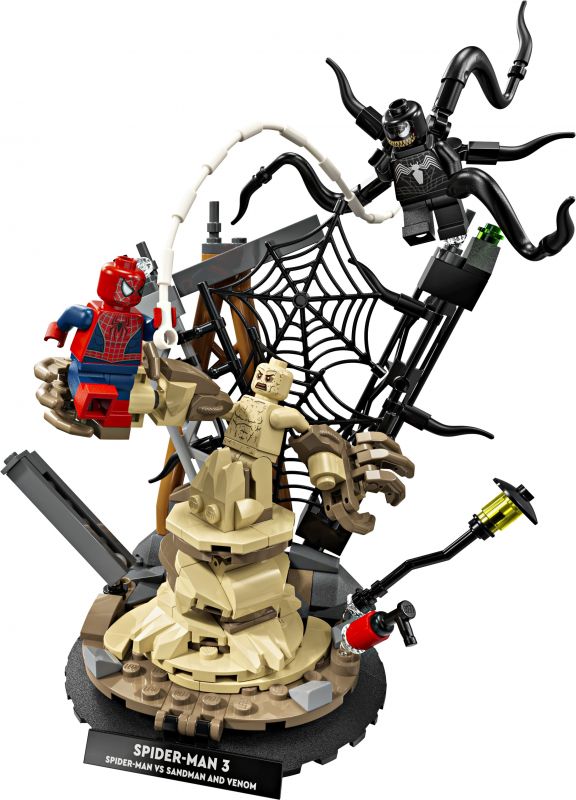 Конструктор LEGO Super Heroes Легендарна битва: Людина-павук vs. Піщана людина