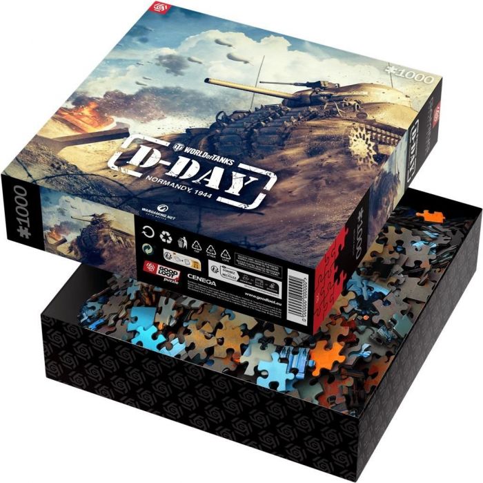 Пазл GoodLoot World of Tanks D-DAY 1000 ел.