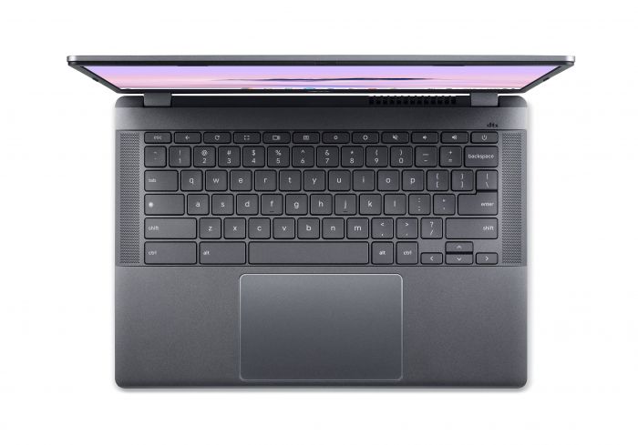 Ноутбук Acer Chromebook Plus CB514-3HT 14" WUXGA IPS Touch, AMD R3-7320C, 8GB, F512GB, UMA, ChromeOS, сірий