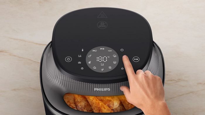 Мультипіч Philips Ovi Series 3000 1400Вт, чаша-4.2л, сенсорне управл., 6 авто. програм, пластик, чорний