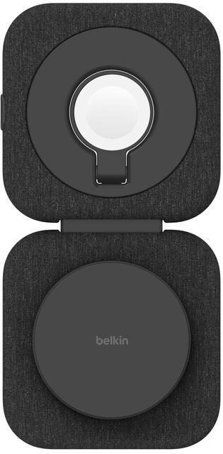 Зарядний пристрій бездротовий Belkin 2в1 15Вт Travel Pad Qi2