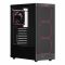 Корпус 2E GAMING  Iconic V8210B  без БЖ, 1xUSB3.0, 1х USB 2.0, 1xUSB Type-C, 4x120мм ARGB, VGA 325мм, LCS ready, контролер з пультом, TG Side Panel, ATX, чорний