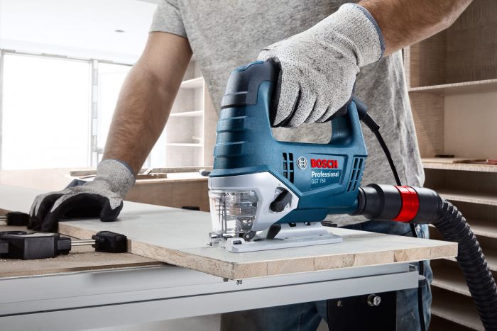 Лобзик Bosch Professional GST 750 520Вт SDS 800-3200об/хв хід 20мм 2.3кг кейс