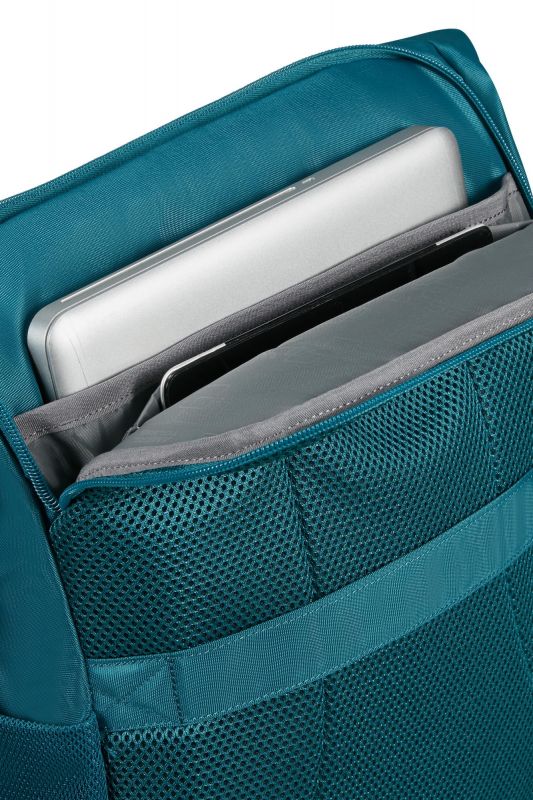Рюкзак жіночий для ноутбука 15.6", American Tourister, Urban Groove tote backpack UG25, поліестер, 20.5л, аквамарін