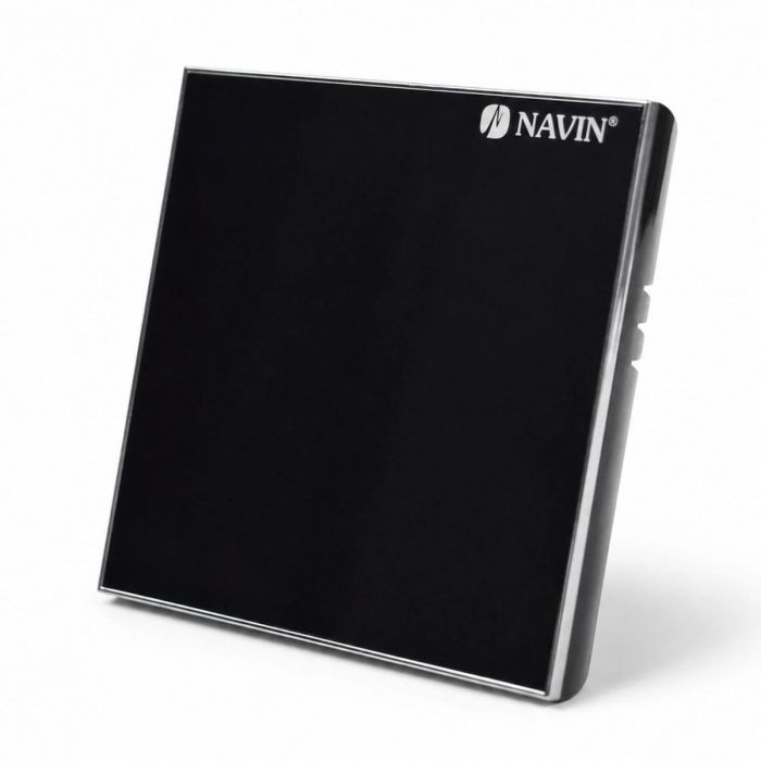 Терморегулятор Navin EH602 B-16A 5...45 °C для теплої підлоги електронний Wi-Fi Tuya Smart Life вбудований дротовий датчик 16A 230В чорний