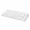 Клавіатура механічна GravaStar Mercury K1 80keys, GravaStar x Kailh Cheery Pink, EN, BT/WL/USB, Opaline White