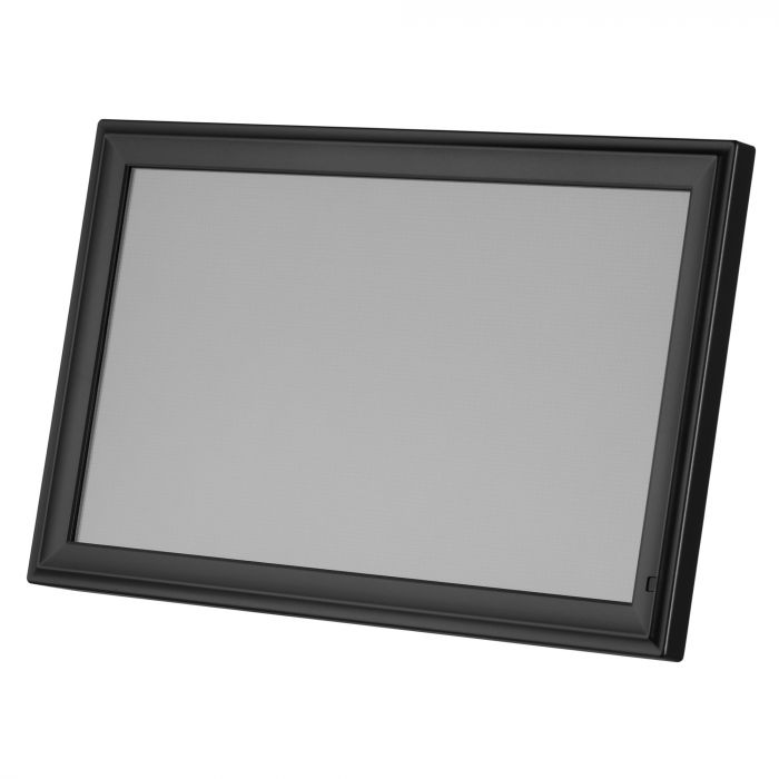Цифрова фоторамка 2E DPF15-BK 15.6", IPS, FHD, 1GB, 32GB, динаміки 2x2Вт, ПЗ Frameo, сенсорний екран, WiFi, чорна