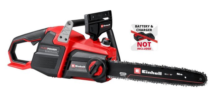 Пила ланцюгова акумуляторна Einhell GP-LC 36/40 Li BL - Solo, PXC, 36В, шина 40 см, безщіткова, 19 м/с, 4.8 кг (без АКБ та ЗП)