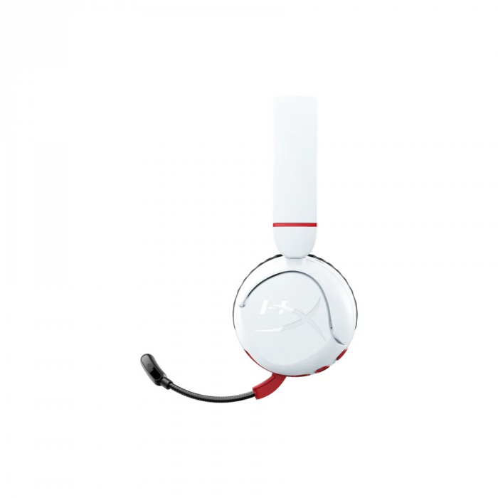 Гарнітура ігрова HyperX Cloud Mini, mini-jack/BT, 1.2м, білий-червоний