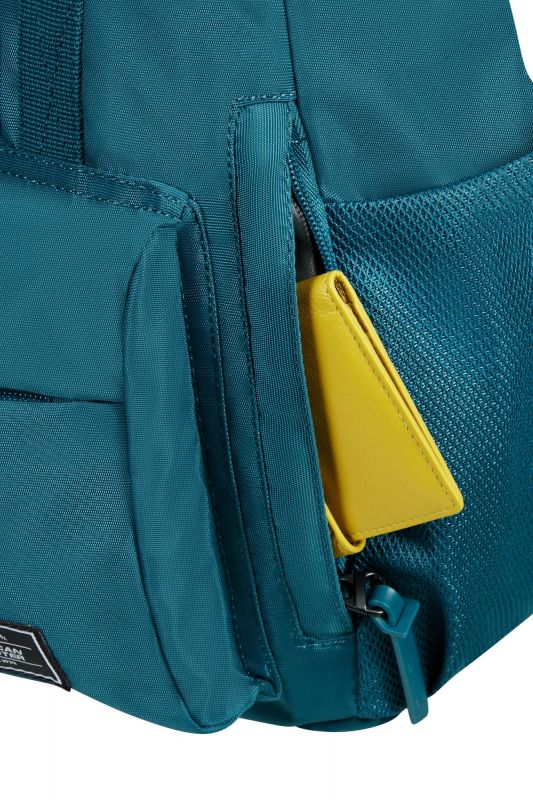 Рюкзак жіночий для ноутбука 15.6", American Tourister, Urban Groove tote backpack UG25, поліестер, 20.5л, аквамарін