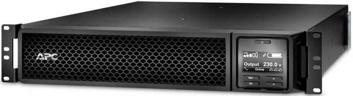 Джерело безперебійного живлення APC Smart-UPS Online 3000VA/2700W, RM 2U, LCD, USB, RS232, Network Card, 8xC13, 2xC19