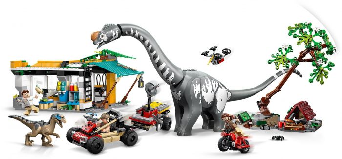 Конструктор LEGO Jurassic World Місія з відстеження раптора і титанозавра