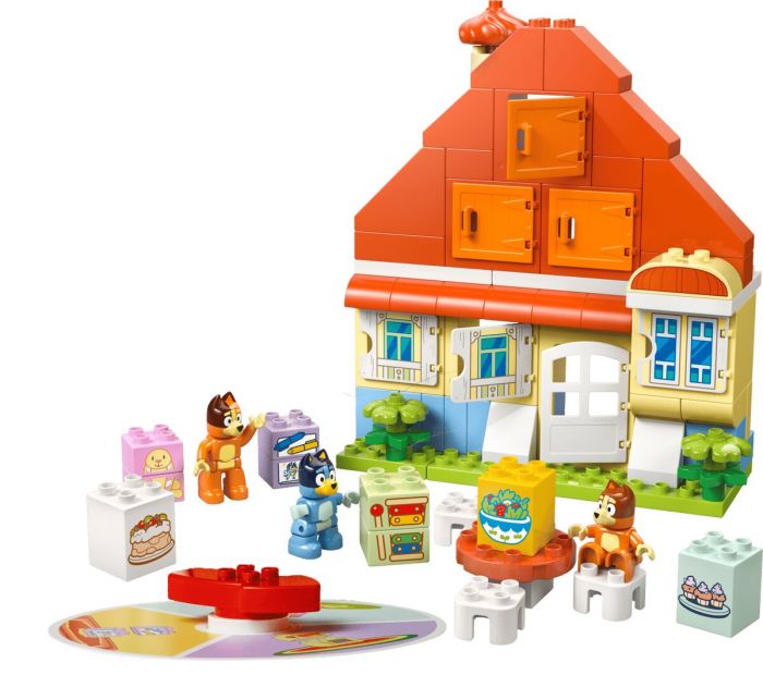 Конструктор LEGO DUPLO Bluey Родинний дім Блуї із грою на запам'ятовування