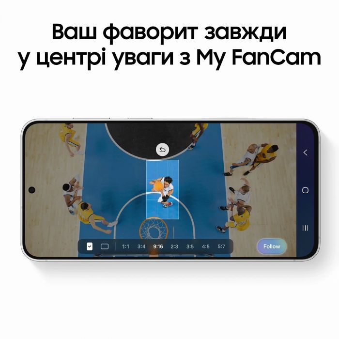 Смартфон Samsung Galaxy S26 FE 5G (S741) 6.7' 8/512ГБ, 2SIM, 4900мА•год, зелений світлий