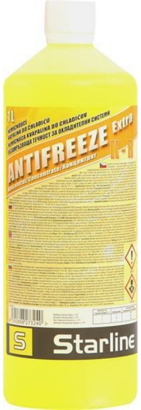 Антифриз Starline Extra KR концентрат жовтий -74°C 1л (NA KR-1)