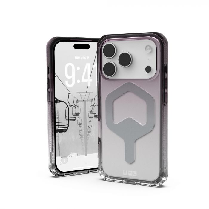 Чохол UAG для iPhone 18/17 Pro, Plyo MagSafe, Black/Clear Ombre