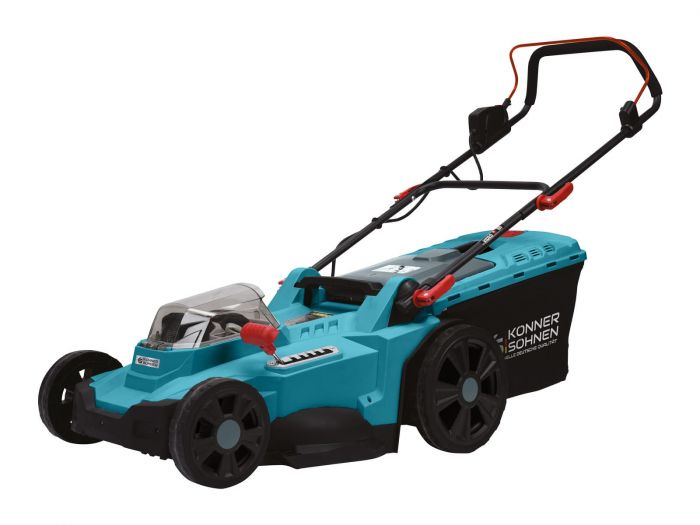 Газонокосарка акумуляторна Konner&Sohnen KS 43LM-40V 40В(20+20) 43см 50л 25-75мм 15.5кг (без АКБ та ЗП)
