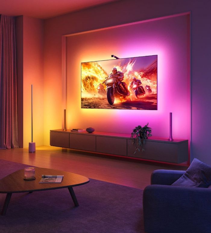 Набір адаптивного підсвічування Govee H6099 Backlight 3 Lite 75-85', RGBIC, WI-FI/Bluetooth, чорний