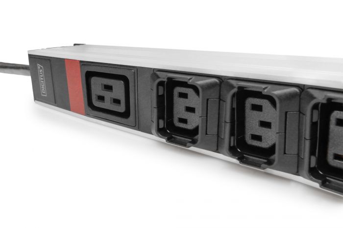 Пристрій розподілу електроживлення DIGITUS 0U, 24xC13, 3xC19, 3x16A, 250V, вилка IEC 60309 3ph