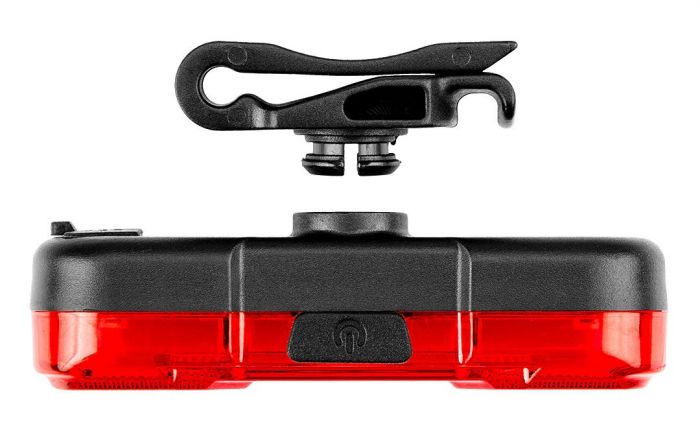 Ліхтар велосипедний Neo Tools задній, 30 люмен, 3Вт, USB, 210мА·год, 4 функцій освітлення, функція STOP, IPX4