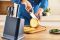 Набір ножів Tefal EverSharp Pro, з блоком, 6предметів, нержавіюча сталь, синій