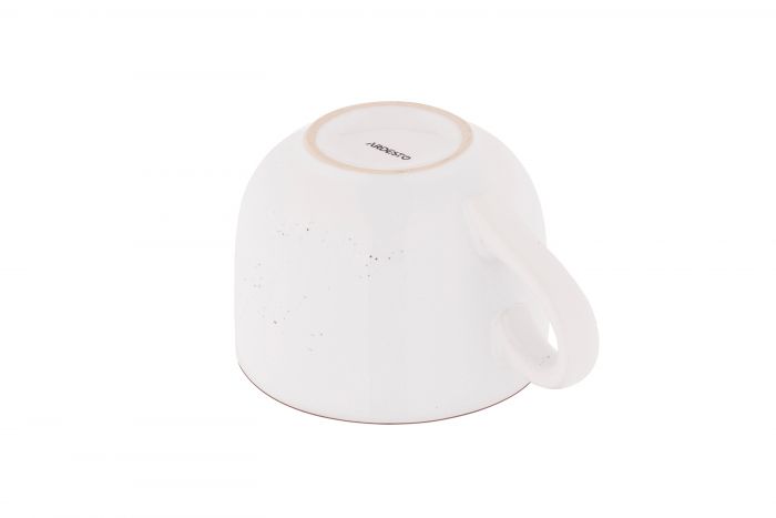 Чашка ARDESTO Bagheria Bright white, 480мл, кераміка, білий