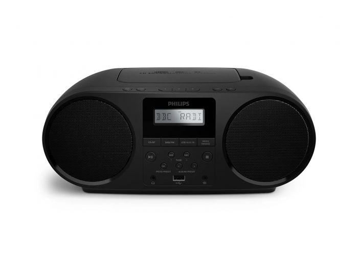 Магнітола Philips TAZ6000 4W, BT 5.4, FM/DAB+, MP3-CD, USB