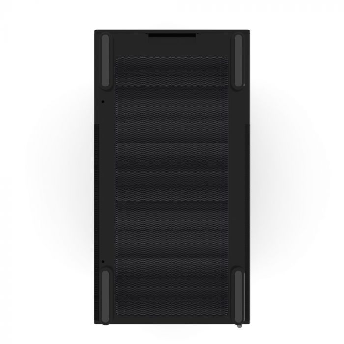 Корпус Zalman P10 без БП, 1xUSB3.0, 1xUSBType-C, 1x120мм ARGB, VGA 384мм, LCS ready, TG Side Panel, mATX, чорний