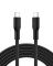 Кабель Belkin USB-C > USB-C заряджання/синхронізації 240Вт PD, 3м, плетений, чорний