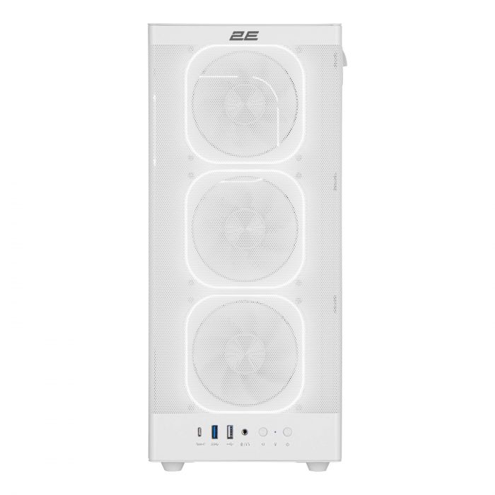 Комп’ютер персональний 2E Rational AMD R5-7500F, 16Gb, F1TB, NVD5060-8, A620, 2E-V8210W, 600W, FreeDos, білий