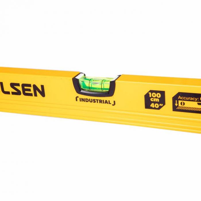 Рівень Tolsen, 100см, 3 капсули, алюмінієвий