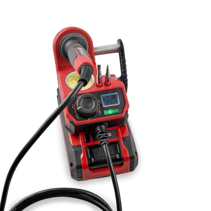 Паяльник акумуляторний Einhell TE-SI 18/480 Li E - Solo 18В 205-480°С LCD-дисплей 0.1кг без АКБ та ЗП
