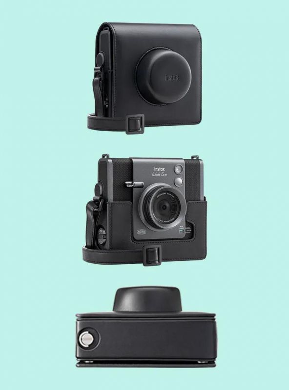 Фотокамера миттєвого друку Fujifilm Instax Wide Evo Black